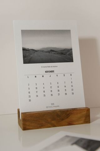 Calendario Sobremesa Fotografía 2026