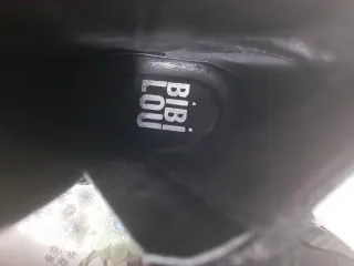 Chollo-Botines Bibi Lou ante negro tachuelas nuevo