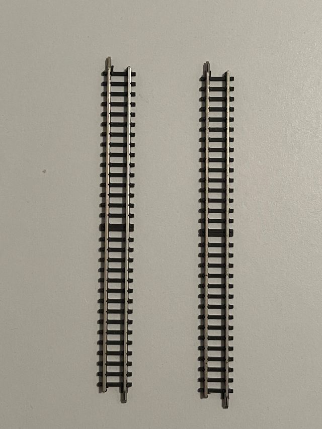 Lote 2 vías Märklín Z.