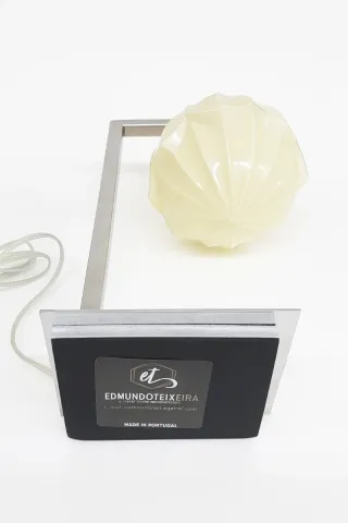 Candeeiro de mesa vintage opal