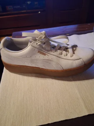 Zapatillas Puma Mujer Blancas