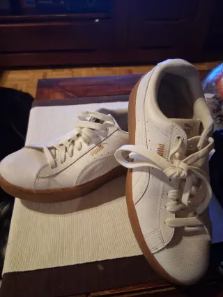 Zapatillas Puma Mujer Blancas