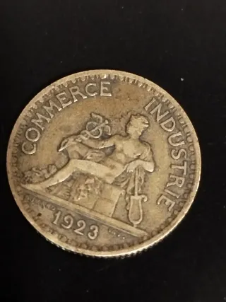 Moneda Francesa 1923