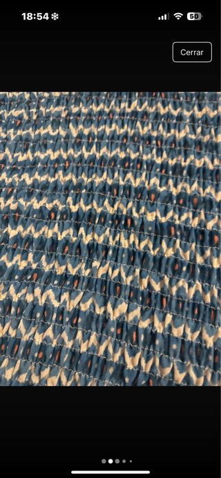 Blusa manga corta estampada