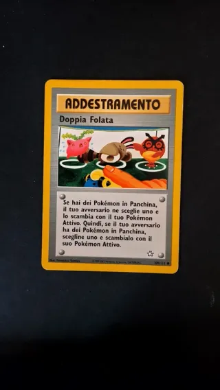 Carta Pokémon Doppia Folata 100/111 Ita Neo Genesi