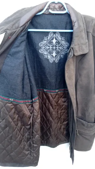 Serra Vintage Abrigo Piel Vacuno Talla 52