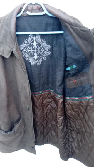 Serra Vintage Abrigo Piel Vacuno Talla 52