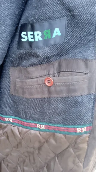 Serra Vintage Abrigo Piel Vacuno Talla 52