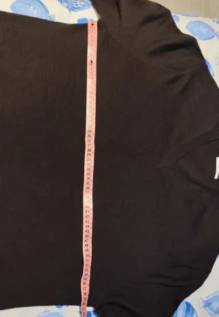 Maglione Calvin Klein Uomo Scollo a V Marrone Tagl