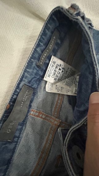 Guess Jeans beverly skinny tiro bajo talla 25