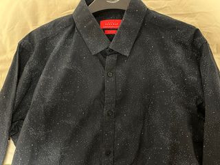 Camisa ZARA MAN Estrellas Negra Talla S