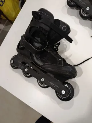 Pattini in linea Oxelo neri