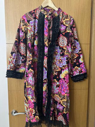 Vestido Almatrichi Talla 42 Estampado Floral