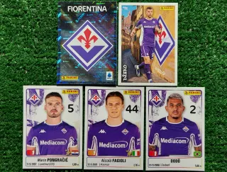 5 figurine Panini Fiorentina 2025/26