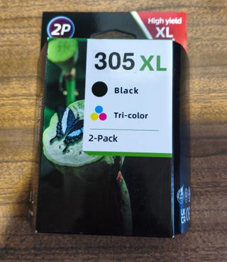2 Cartuchos Tinta Negra y Color XL Highyield 305XL