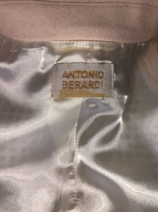 ANTONIO BERARDI Giacca Beige/Argento