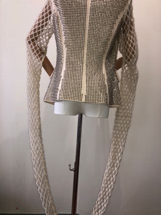 ANTONIO BERARDI Giacca Beige/Argento