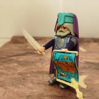 Playmobil Rey Herrodes con Pergamino y Pluma