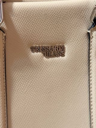 Borsa Trussardi Beige a mano o tracolla