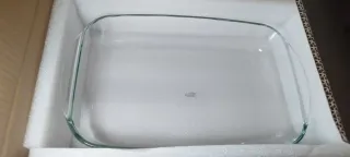 Juego 6 Fuentes Horno Cristal Amazon Basics