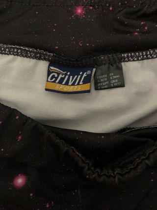 Leggings Crivit fantasia galassia taglia S