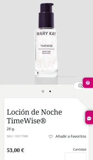 Set Mary Kay TimeWise Crema Noche