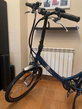 Bicicleta Eléctrica E-Bike Azul