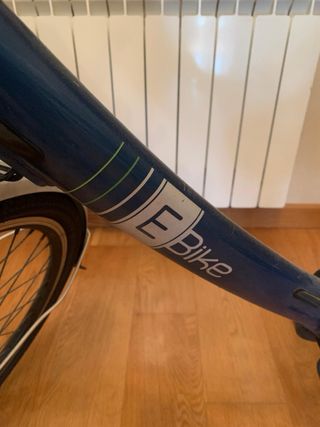 Bicicleta Eléctrica E-Bike Azul