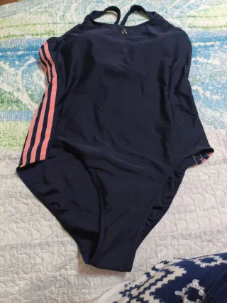 Bañador Adidas Mujer Talla 48 Azul Marino
