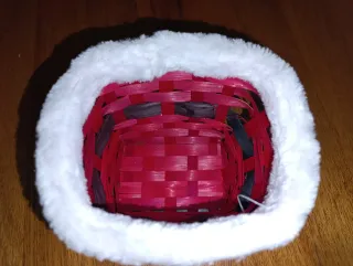 Cestino natalizio Babbo Natale