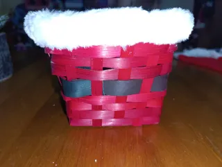 Cestino natalizio Babbo Natale