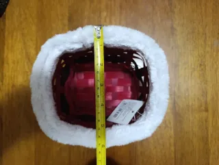 Cestino natalizio Babbo Natale