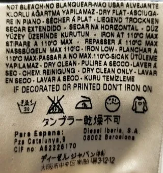 Maglione Diesel uomo collo sciallato marrone M