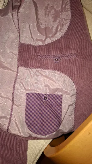 Chaqueta micropana rosa Massimo Dutti