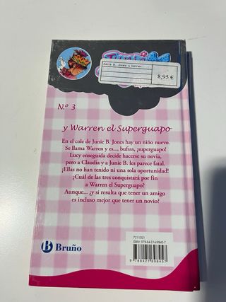 Pack 4 libros Junie B Jones