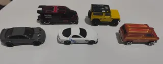 Lote 5 Coches Hot Wheels premium