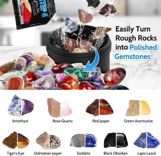 NUEVO - Kit Pulidor Piedras Rock Tumbler