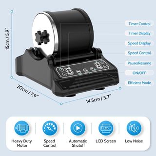 NUEVO - Kit Pulidor Piedras Rock Tumbler