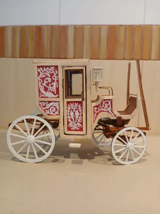 Carroza artesanal decorada