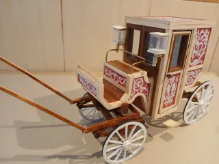 Carroza artesanal decorada