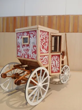 Carroza artesanal decorada