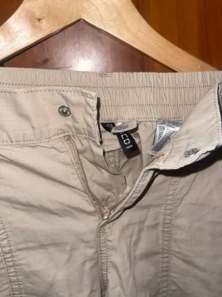Pantaloni cargo H&M uomo beige L