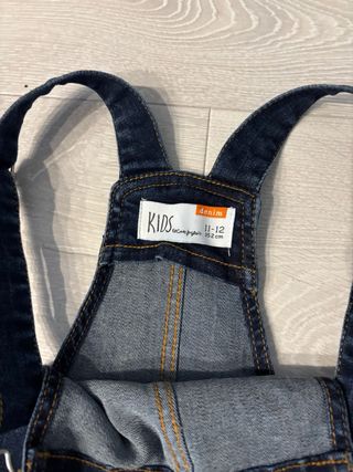 Peto vaquero talla 11-12 años