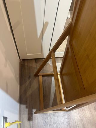 Specchio da terra in bambù