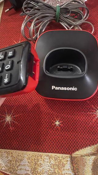 Telefono cordless Panasonic nero