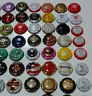 88 Chapas de Cava (con repetidas)