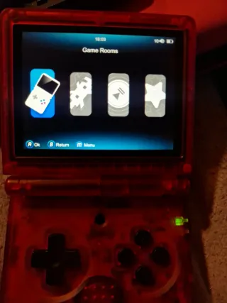 Consola Retro ANBERNIC RG35XXSP - psp ps1 gba