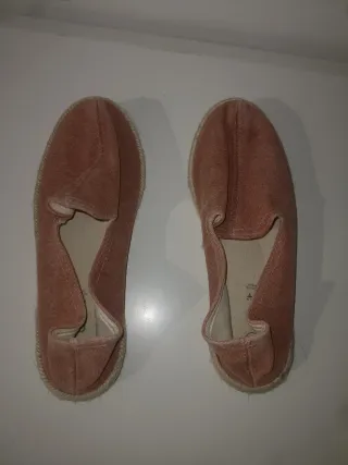 Alpargatas rosas