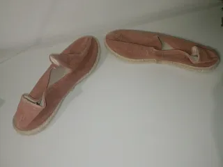 Alpargatas rosas