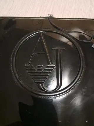 Carpeta Armani Jeans Negra